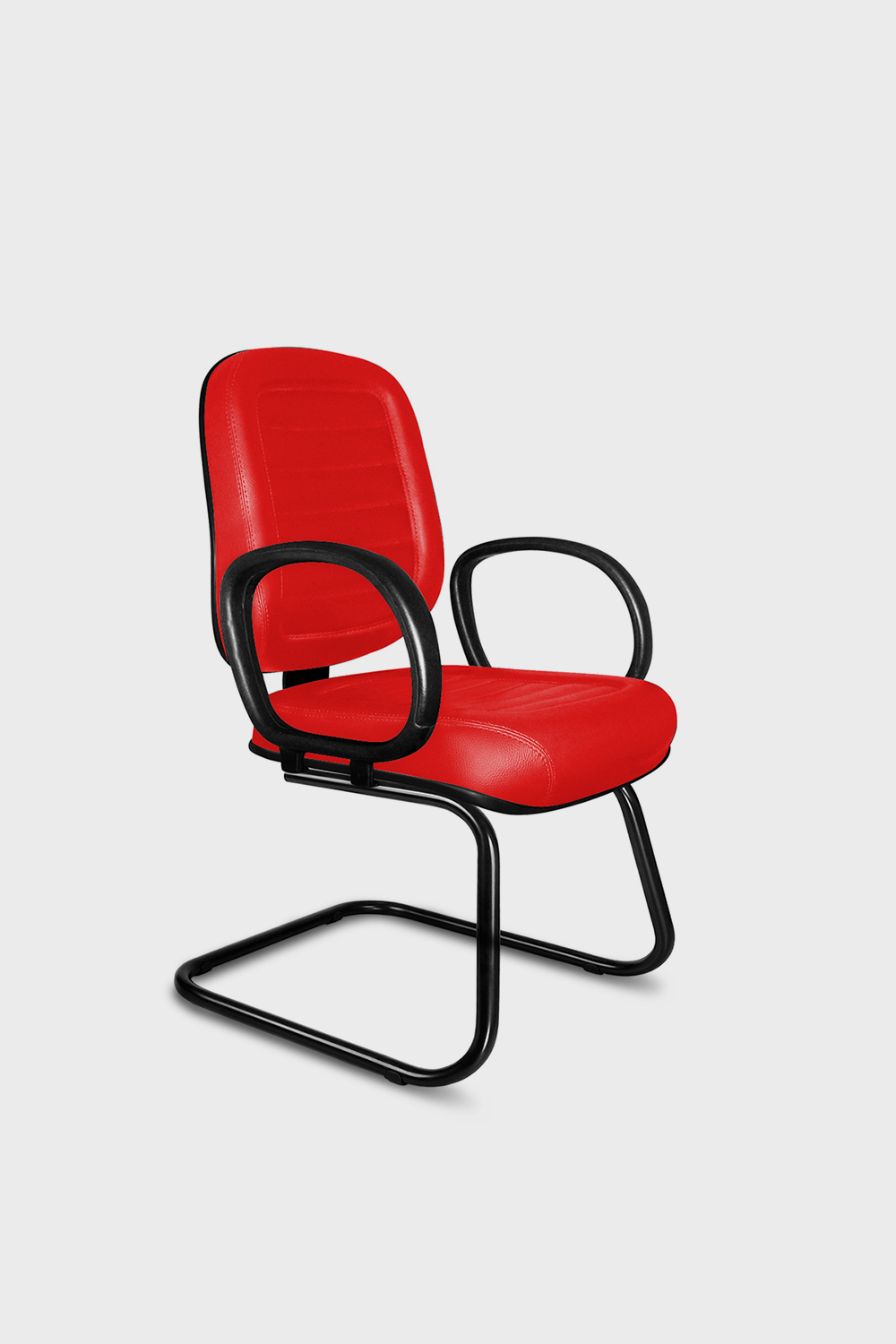 CADEIRA-ESCRITORIO-FIXA-TES13120PT52-VERMELHA