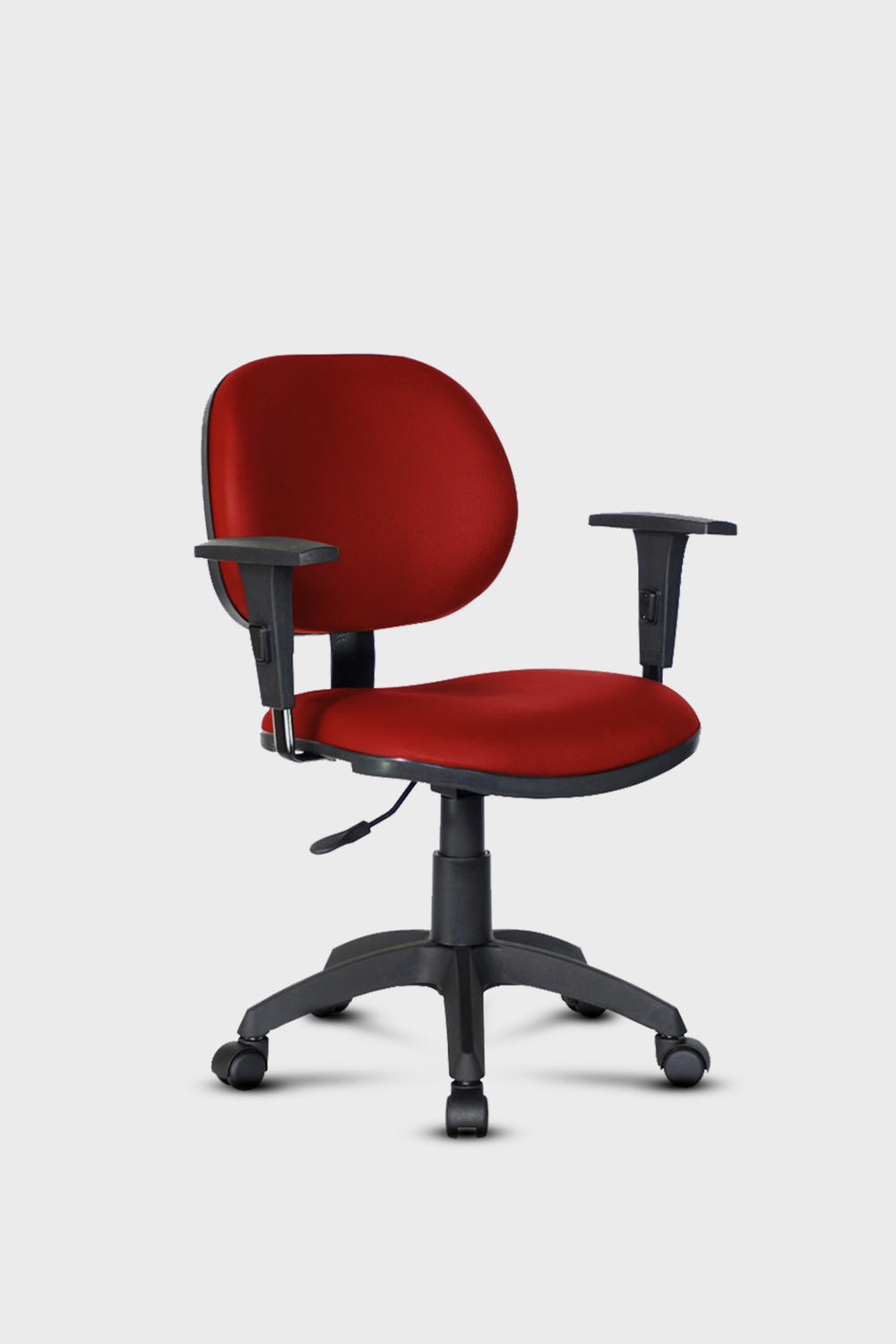 CADEIRA-ESCRITORIO-GIRATORIA-N36LS05PT25PT-VERMELHO