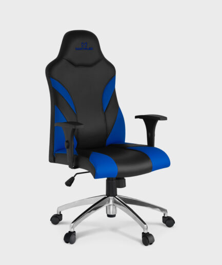 Cadeira Gamer Martiflex com base relax alumínio e braço preto