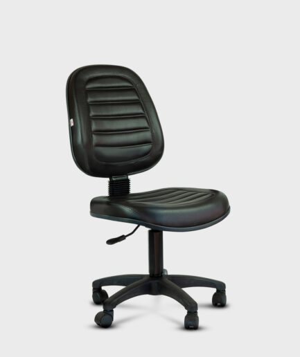 Cadeira giratória executiva Internauta com base preta