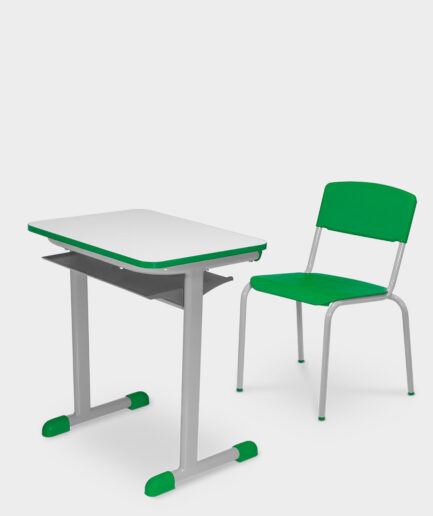 Conjunto escolar Fnde tamanho 05 - cor Verde