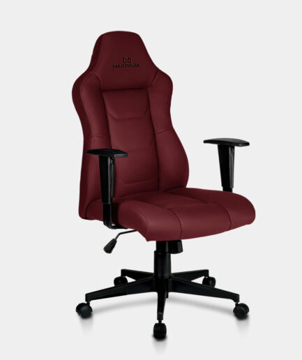 Cadeira New Gamer Martiflex com base relax preta e braço preto