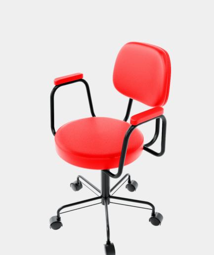 Cadeira giratória Nima com braço